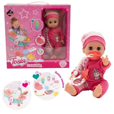 Lalka tosia z wanienką