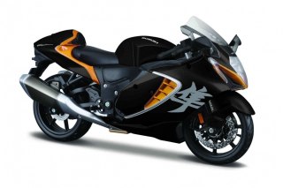 Model suzuki hayabusa 2022 z podstawką 1/12