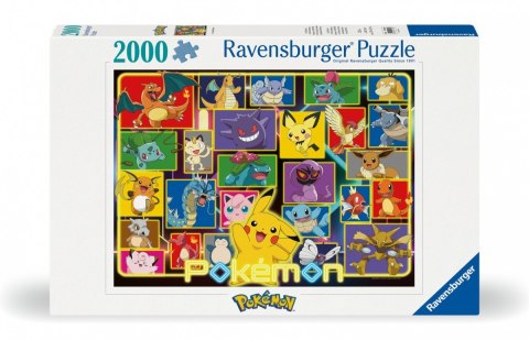 Puzzle 2000 elementów pokemon
