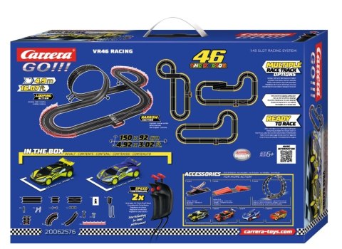 Tor samochodowy z pojazdami vr 46 the doctor 4,9 m