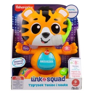 Zabawka edukacyjna link squad tygrysek taniec i nauka
