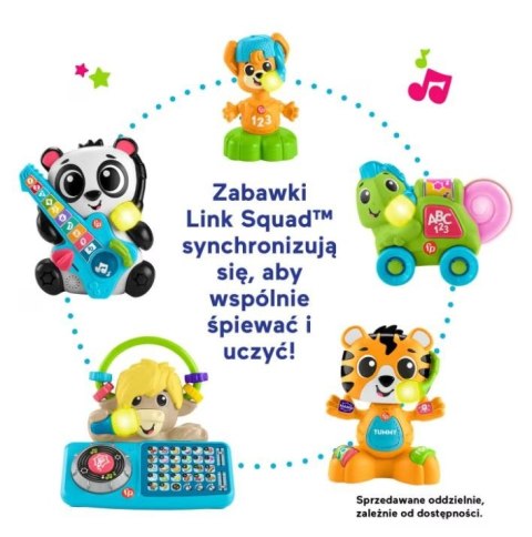 Zabawka muzyczna link squad lisek muzyczne przeciwieństwa