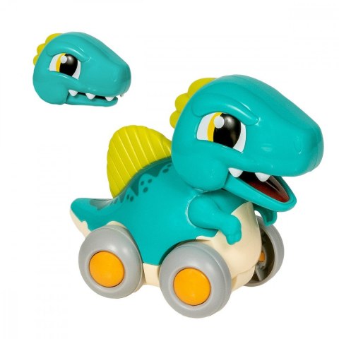 Figurka dinozaur interaktywny z napędem niebieski