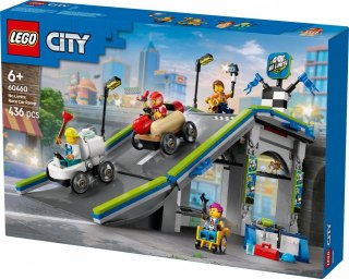 Klocki city 60460 bez granic: tor z rampami dla wyścigówek