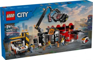 Klocki city 60472 złomowisko z samochodami