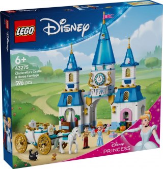 Klocki disney 43275 zamek kopciuszka i kareta