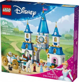 Klocki disney 43275 zamek kopciuszka i kareta