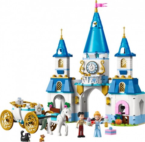 Klocki disney 43275 zamek kopciuszka i kareta