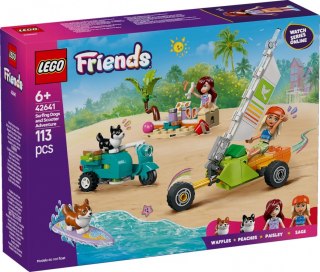 Klocki friends 42641 przygoda z surfującymi psami i skuterem