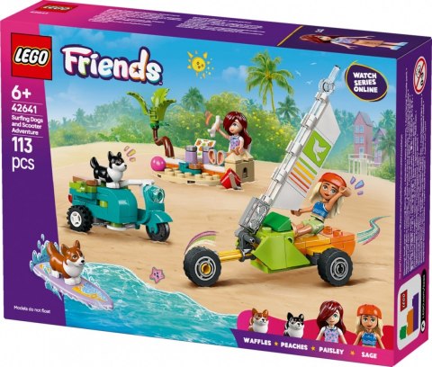 Klocki friends 42641 przygoda z surfującymi psami i skuterem