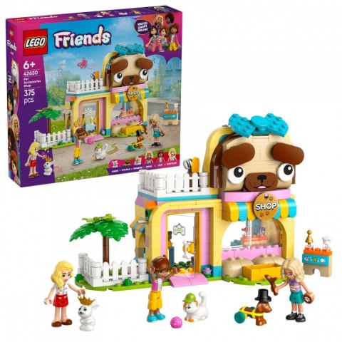 Klocki friends 42650 sklep z akcesoriami dla zwierząt