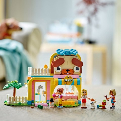 Klocki friends 42650 sklep z akcesoriami dla zwierząt