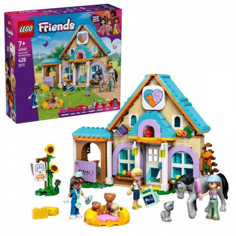 Klocki friends 42651 koń i lecznica dla zwierząt
