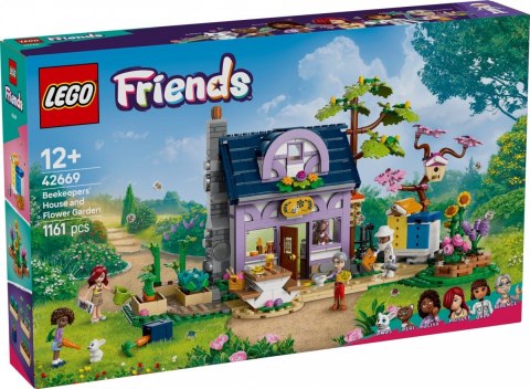 Klocki friends 42669 dom pszczelarzy i kwiatowy ogród
