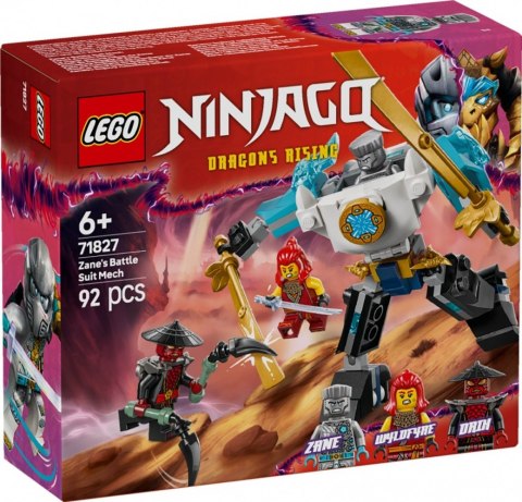Klocki ninjago 71827 mech w zbroi bojowej zanea