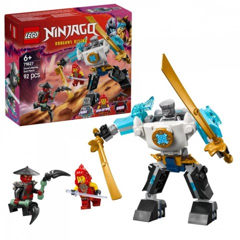 Klocki ninjago 71827 mech w zbroi bojowej zanea