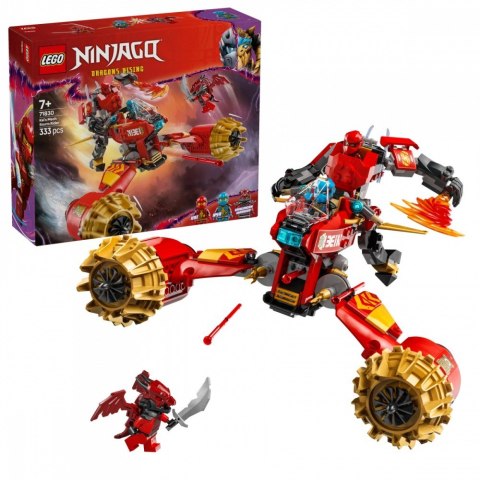 Klocki ninjago 71830 burzowy jeździec-mech kaia