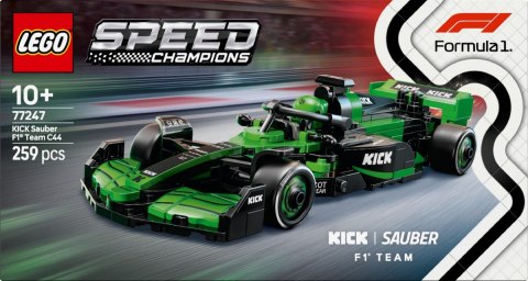 Klocki speed champions 77247 bolid f1 kick sauber team c44