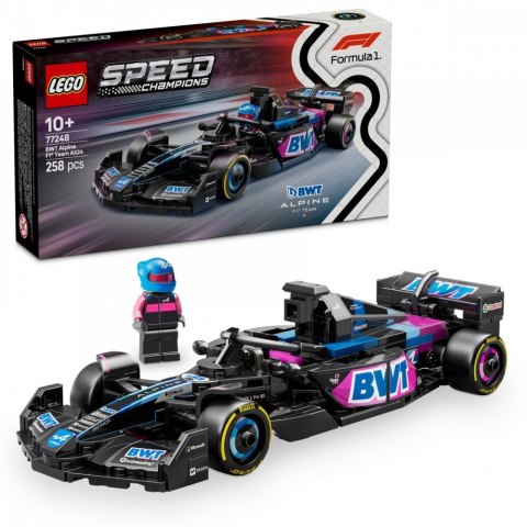 Klocki speed champions 77248 bolid f1 bwt alpine team a524