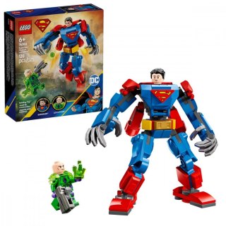 Klocki super heroes 76302 mech supermana kontra lex luthor