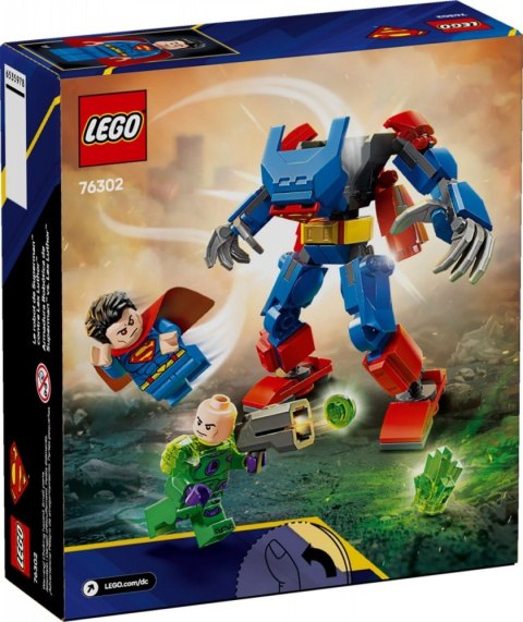 Klocki super heroes 76302 mech supermana kontra lex luthor