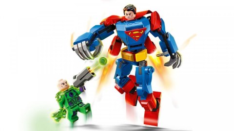 Klocki super heroes 76302 mech supermana kontra lex luthor