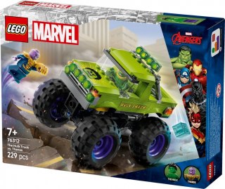 Klocki super heroes 76312 monster truck hulka kontra thanos