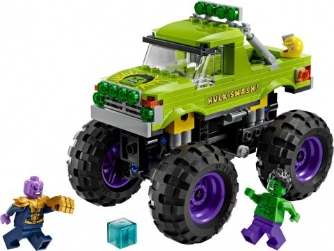 Klocki super heroes 76312 monster truck hulka kontra thanos