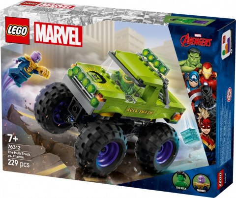 Klocki super heroes 76312 monster truck hulka kontra thanos
