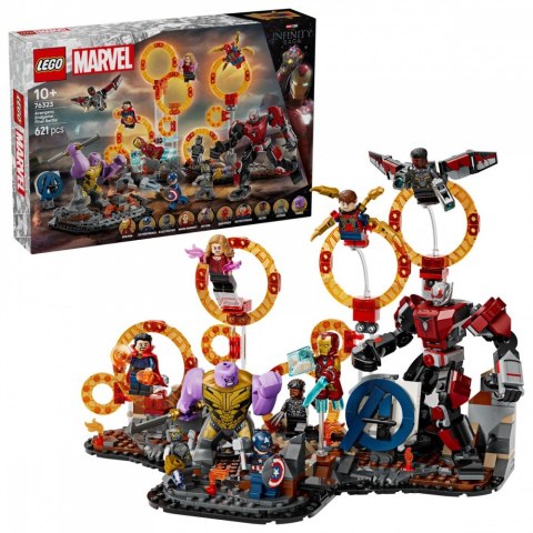 Klocki super heroes 76323 avengers: koniec gry - ostateczna bitwa