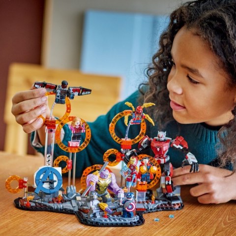 Klocki super heroes 76323 avengers: koniec gry - ostateczna bitwa