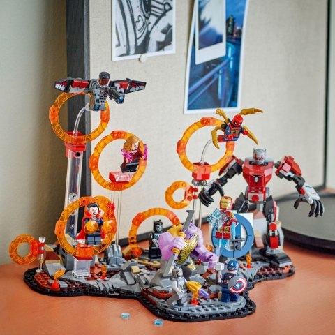 Klocki super heroes 76323 avengers: koniec gry - ostateczna bitwa
