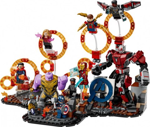 Klocki super heroes 76323 avengers: koniec gry - ostateczna bitwa