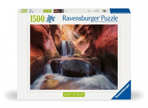 Puzzle 1500 elementów wodospad czerwony kanion