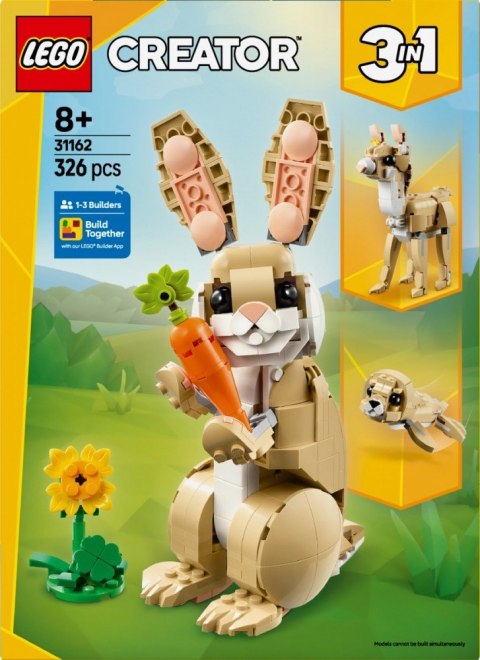 Klocki creator 31162 uroczy króliczek