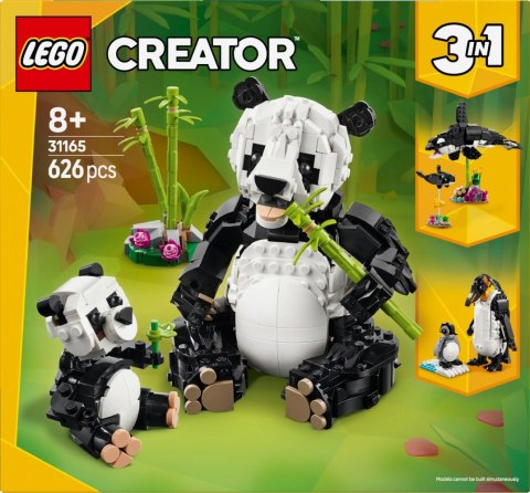 Klocki creator 31165 dzikie zwierzęta: rodzina pand