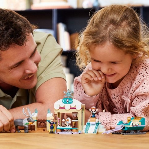 Klocki disney 43256 przygoda na sankach anny