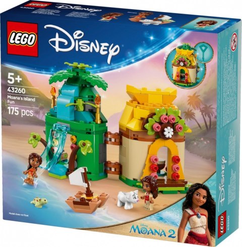 Klocki disney 43260 zabawy vaiany na wyspie