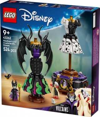 Klocki disney 43262 suknie diaboliny i cruelli de mon