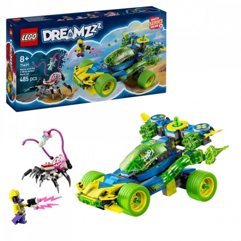 Klocki dreamzzz 71491 samochód wyścigowy mateo i z-bloba