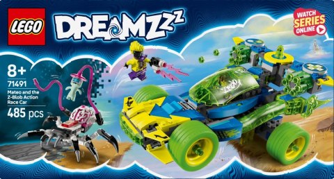 Klocki dreamzzz 71491 samochód wyścigowy mateo i z-bloba