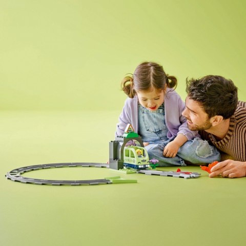 Klocki duplo 10425 tunel i tory kolejowe - zestaw rozszerzający