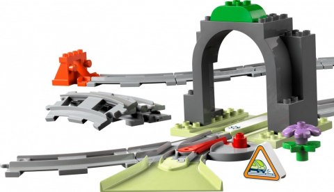 Klocki duplo 10425 tunel i tory kolejowe - zestaw rozszerzający