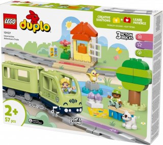 Klocki duplo 10427 przygoda z interaktywnym pociągiem