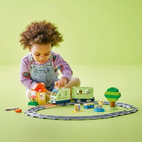 Klocki duplo 10427 przygoda z interaktywnym pociągiem