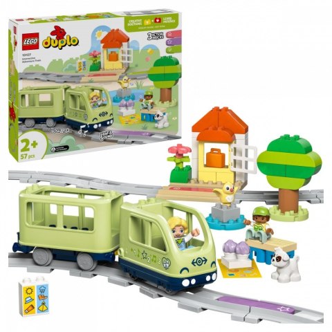 Klocki duplo 10427 przygoda z interaktywnym pociągiem