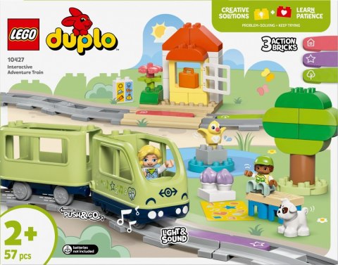 Klocki duplo 10427 przygoda z interaktywnym pociągiem