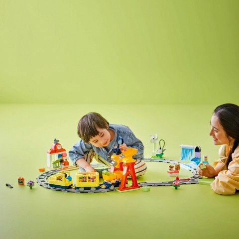 Klocki duplo 10428 duży interaktywny pociąg miejski