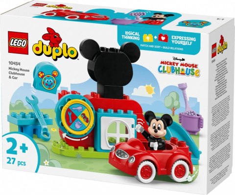 Klocki duplo 10454 klub przyjaciół myszki miki i samochód