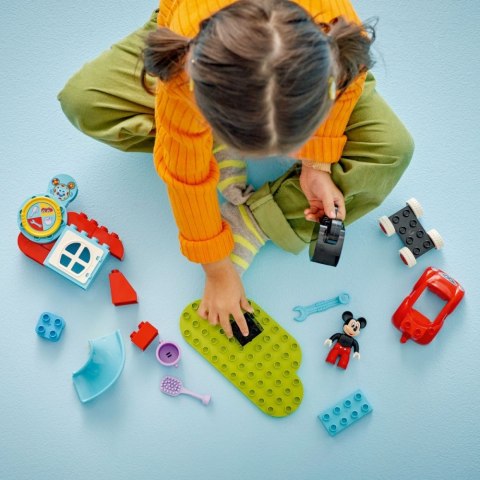 Klocki duplo 10454 klub przyjaciół myszki miki i samochód